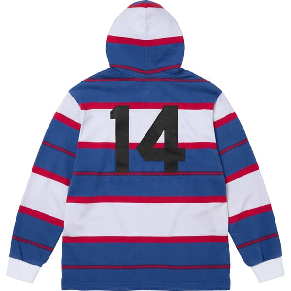 Supreme Hooded Rugby - Royal (front)