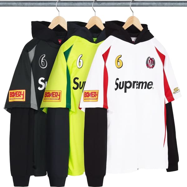 Supreme Hooded Soccer Jersey - Product Image