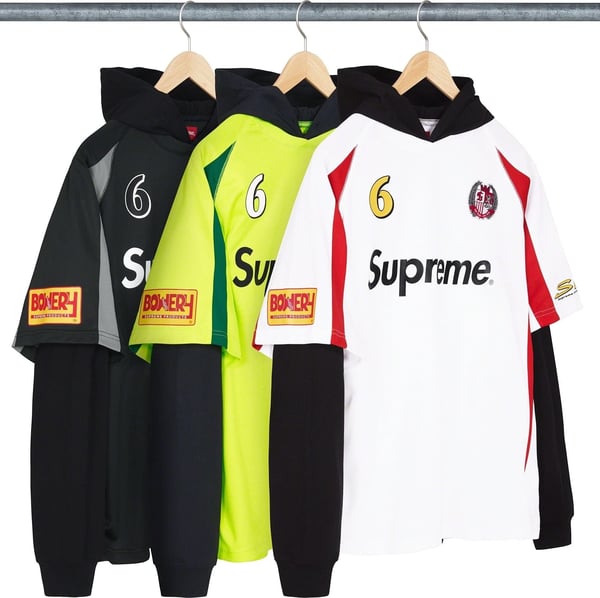 Supreme Hooded Soccer Jersey - Product Image