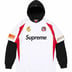 Supreme Hooded Soccer Jersey - White (front)