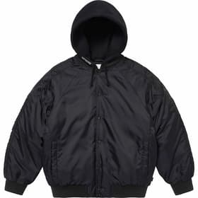 Supreme Hooded Stadium Jacket Black