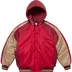 Supreme Hooded Stadium Jacket - Red (front)