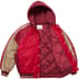 Supreme Hooded Stadium Jacket - Red (front)