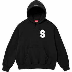 Supreme $ Hooded Sweatshirt Black