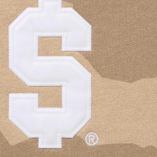 Supreme $ Hooded Sweatshirt - Desert Camo (front)