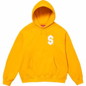 Supreme $ Hooded Sweatshirt Gold