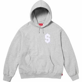 Supreme $ Hooded Sweatshirt Heather Grey