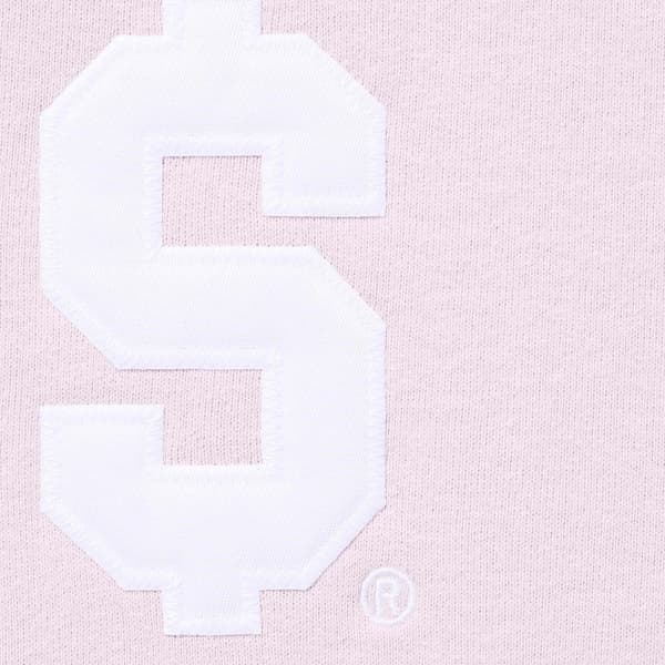 Supreme $ Hooded Sweatshirt - Light Purple (front)