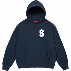 Supreme $ Hooded Sweatshirt Navy