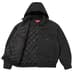 Supreme Hooded Utility Jacket - Black (front)
