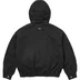 Supreme Hooded Utility Jacket - Black (front)