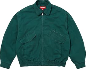 Supreme Hooded Utility Jacket Dark Green
