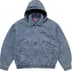Supreme Hooded Utility Jacket - Denim (front)