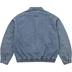 Supreme Hooded Utility Jacket - Denim (front)