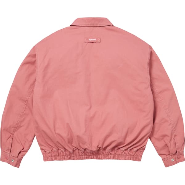 Supreme Hooded Utility Jacket - Pink (front)