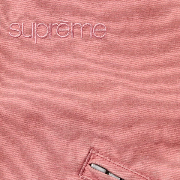 Supreme Hooded Utility Jacket - Pink (front)