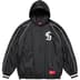 Supreme Hooded Warm Up Pullover - Black (front)