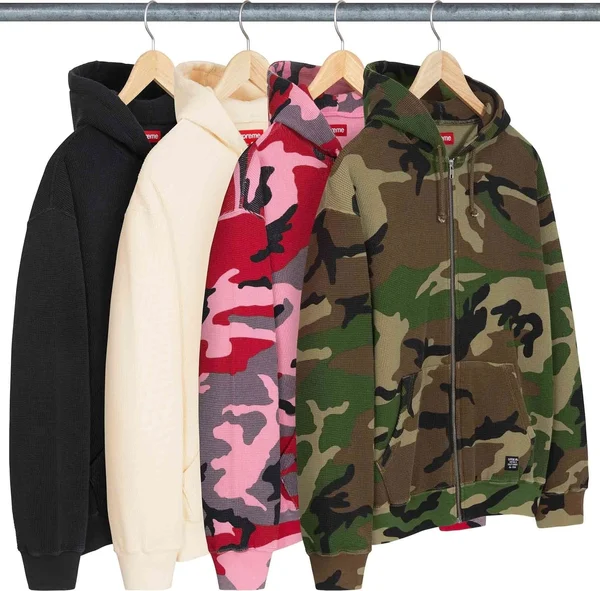 Supreme Hooded Zip Up Thermal - Product Image