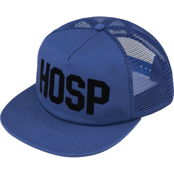 Supreme HOSP Mesh Back 5-Panel - Blue (front)