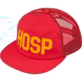 Supreme HOSP Mesh Back 5-Panel Red