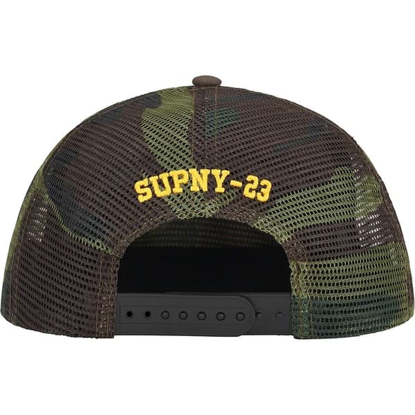 Supreme HOSP Mesh Back 5-Panel - Woodland Camo (front)