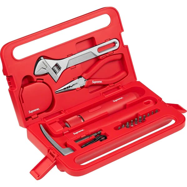 Supreme Hoto 5-Piece Tool Set - Red (front)