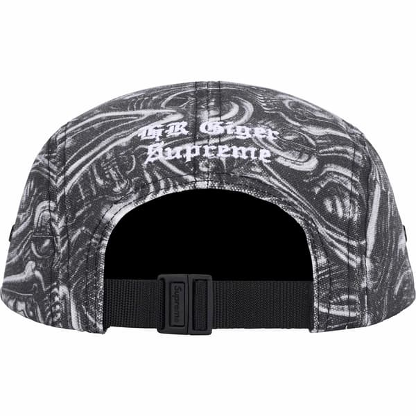 Supreme H.R. Giger Camp Cap - Black (front)