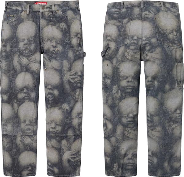 Supreme H.R. Giger Double Knee Jean - Product Image