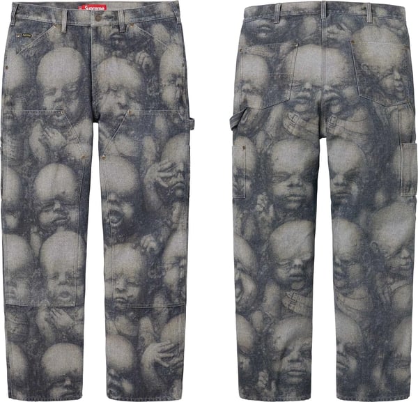 Supreme H.R. Giger Double Knee Jean - Product Image