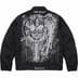 Supreme H.R. Giger Embroidered Work Jacket - Black (front)