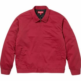 Supreme H.R. Giger Embroidered Work Jacket Red