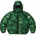 Supreme H.R. Giger Jacquard Down Puffer Jacket - Green (front)
