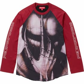 Supreme H.R. Giger Raglan L/S Top Cardinal