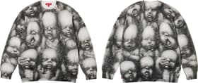 Supreme H.R. Giger Sweater Multicolor