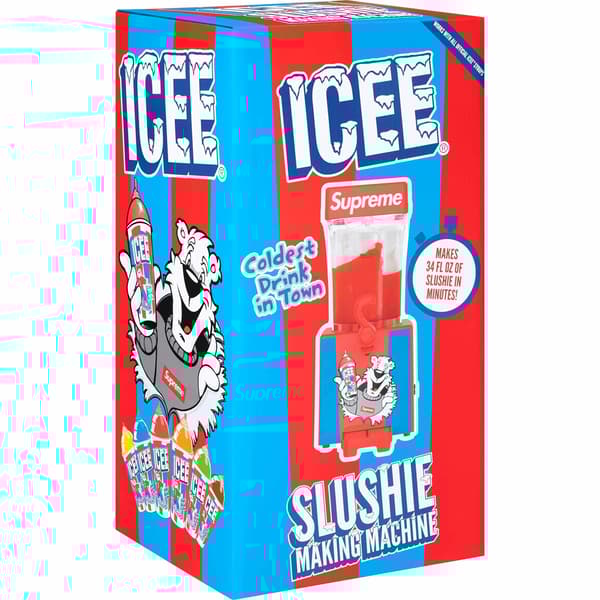 Supreme ICEE Slushie Machine - Red (front)