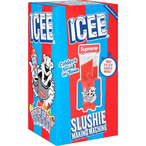 Supreme ICEE Slushie Machine - Red (front)
