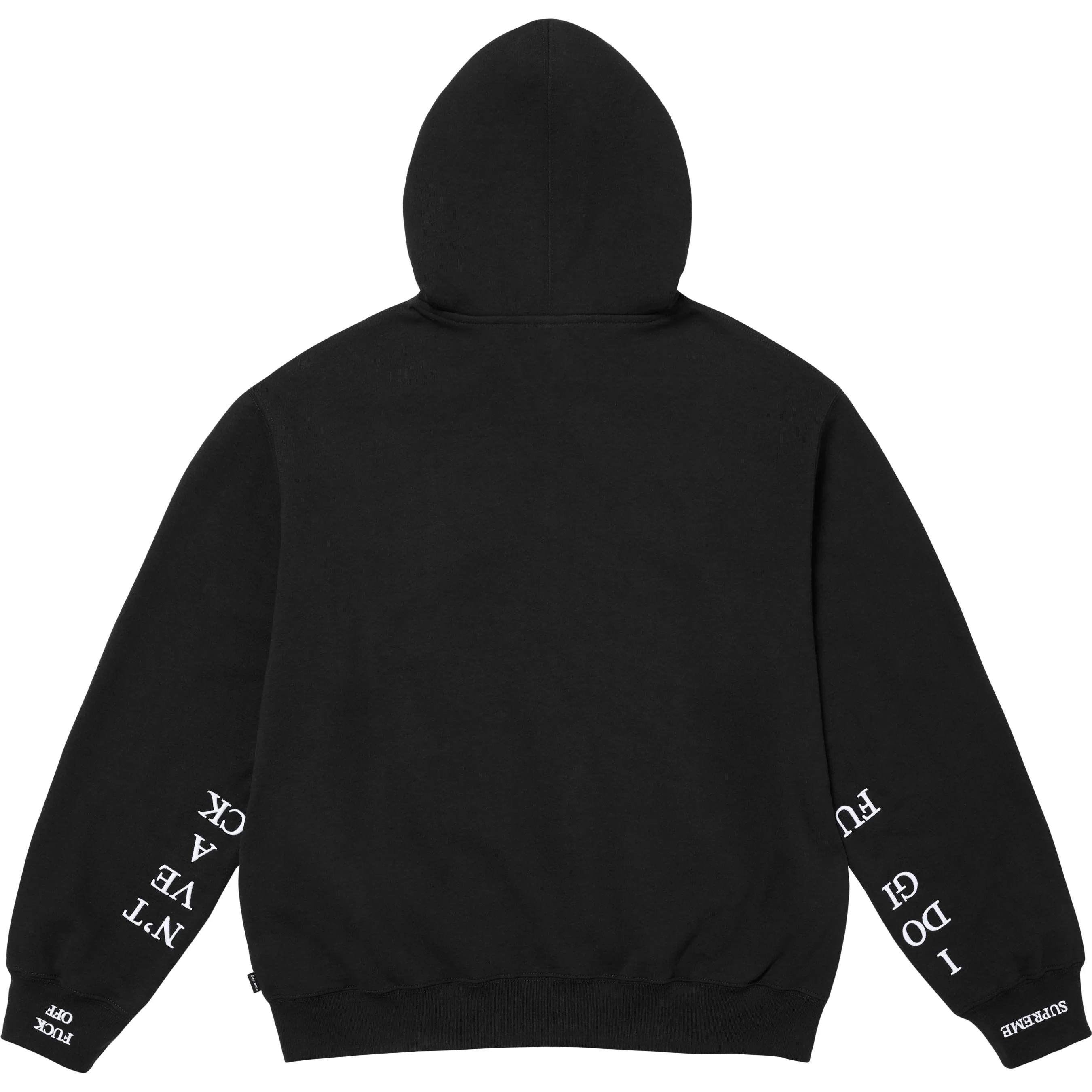 Supreme IDGAF Zip Up Hooded Sweatshirt colorway 12