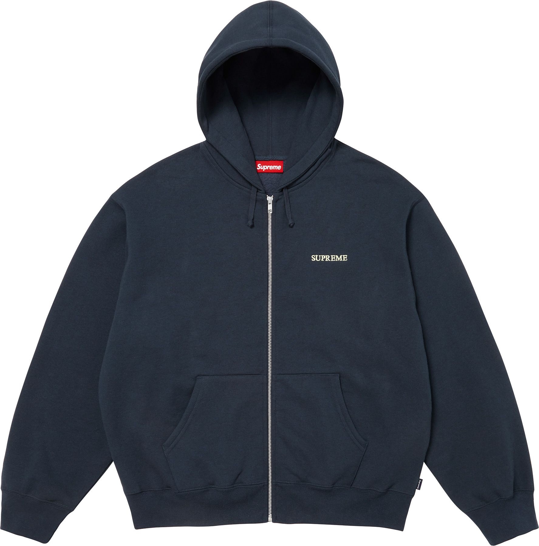 Supreme IDGAF Zip Up Hooded Sweatshirt colorway 2