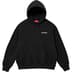 Supreme Immortal Hooded Sweatshirt - Black (front)
