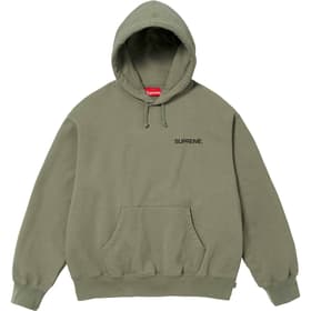 Supreme Immortal Hooded Sweatshirt Light Olive