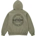 Supreme Immortal Hooded Sweatshirt - Light Olive (front)