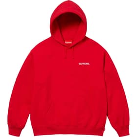 Supreme Immortal Hooded Sweatshirt Red
