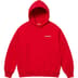 Supreme Immortal Hooded Sweatshirt - Red (front)