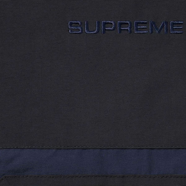 Supreme Inset Link Track Jacket - Black (front)