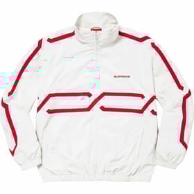 Supreme Inset Link Track Jacket Light Grey