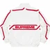 Supreme Inset Link Track Jacket - Light Grey (front)