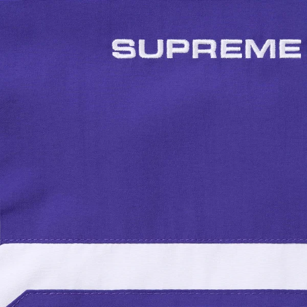 Supreme Inset Link Track Jacket - Purple (front)