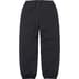 Supreme Inset Link Track Pant - Black (front)