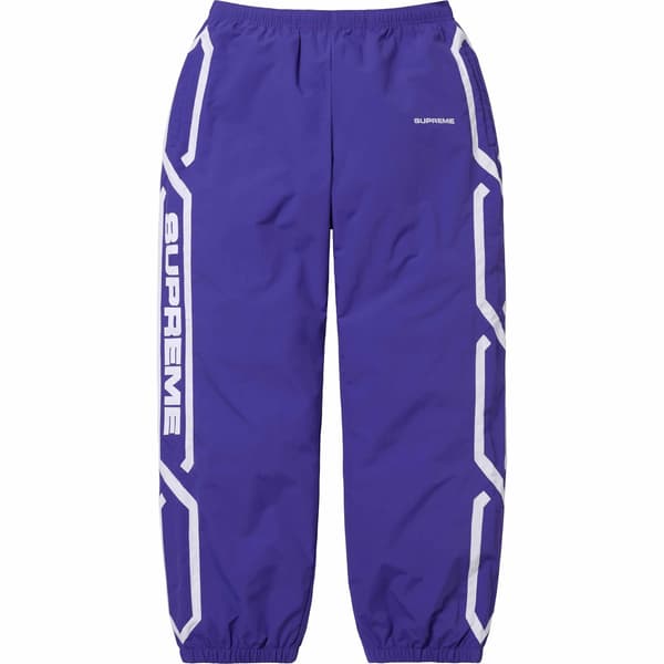 Supreme Inset Link Track Pant - Purple (front)