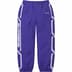 Supreme Inset Link Track Pant - Purple (front)